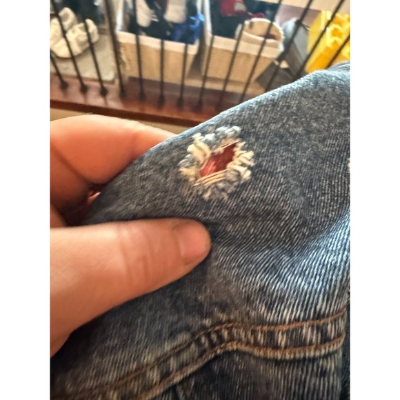 Vintage Marlboro Country Store Denim Jacket Collar XL Made Canada - Picture 6 of 8